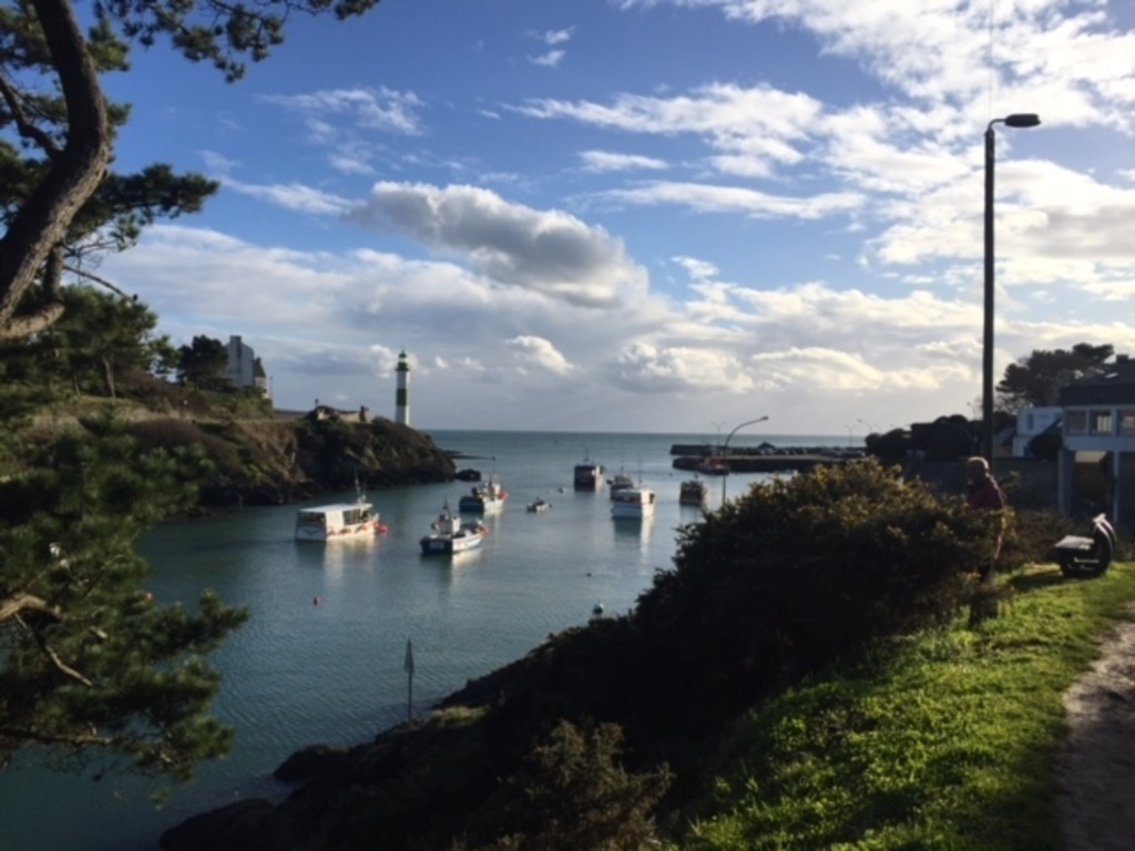Sortie du port de Doëlan