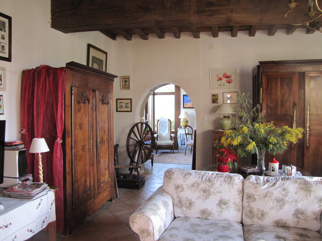 Au fond le petit coin lecture...