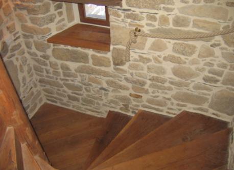 Escalier dans la tour