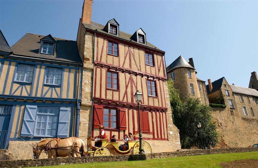 Maisons à pans de bois, vieille ville du Mans