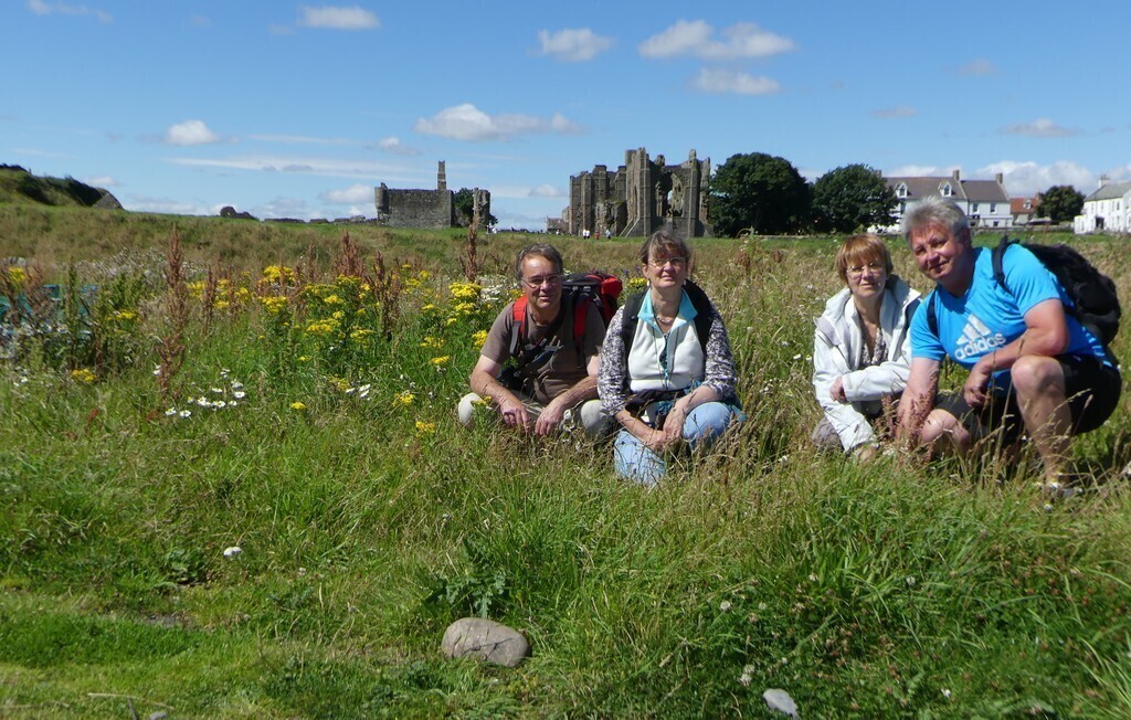 Eté 2016: Yves, Catherine, Pascale et Patrick au Royaume-Uni (Northumberland)
