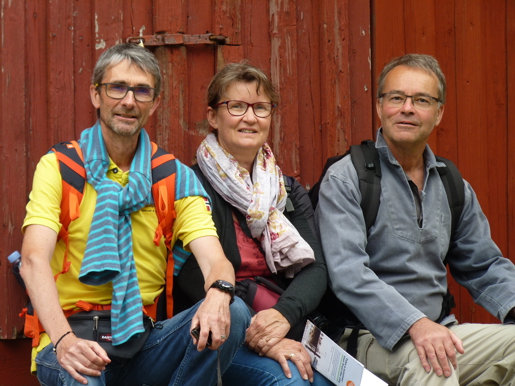 Eté 2017 : Suède, François, Catherine et Yves à Styrso