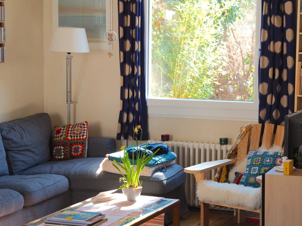 Living room, garden window - february 2018