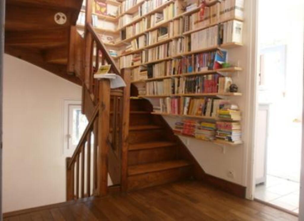 2nd floor - stairs lead up to 3th floor (you see bathroom on the right)