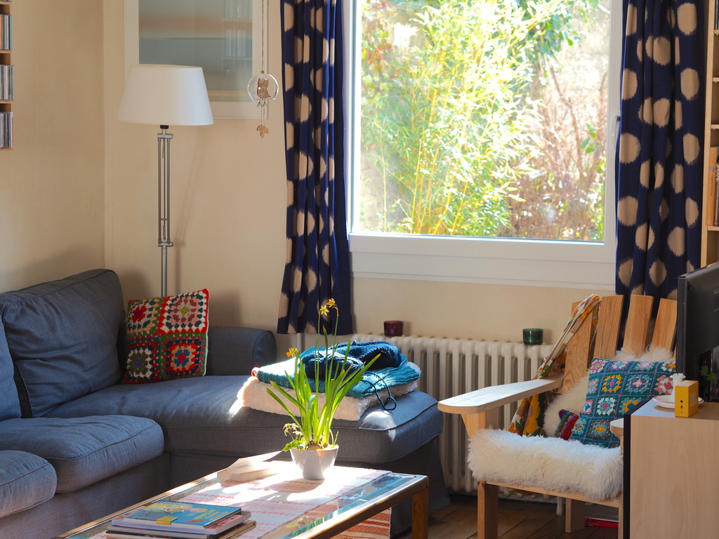 Living room, garden window - february 2018