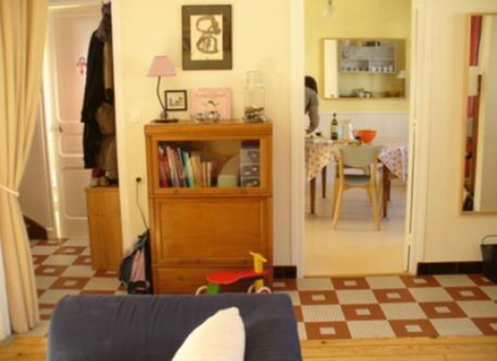 Living room, view to the dining room