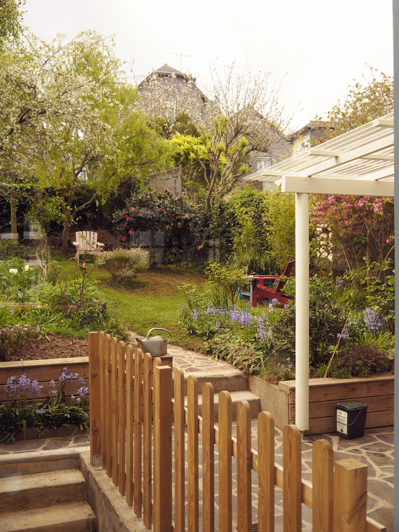 Garden, view from the living room's window