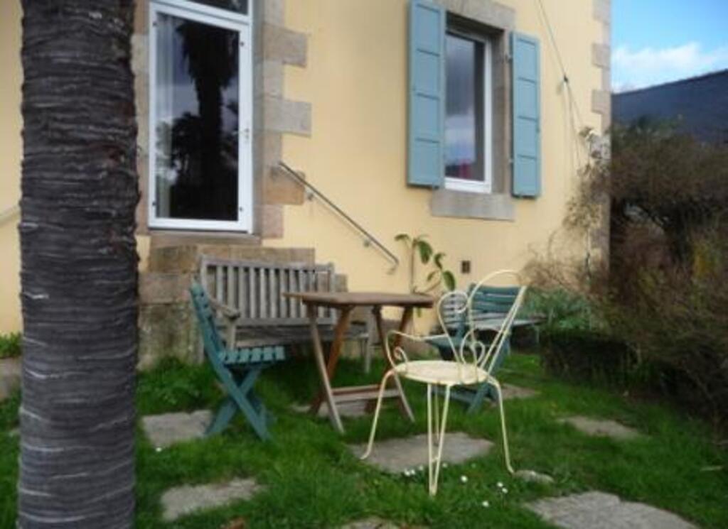 the front of the house