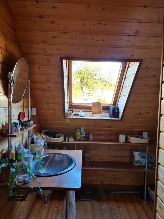 Private bathroom in the second floor room