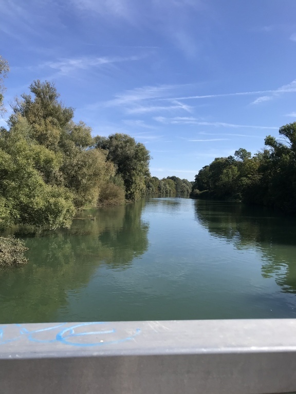 Marne river in Chelles