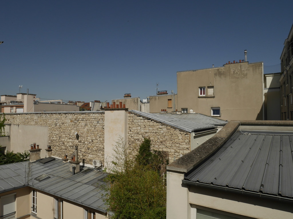 view from the balcony / vue du balcon