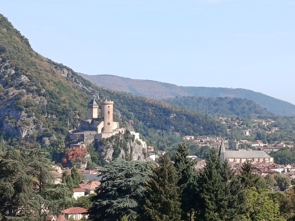 vue depuis la terrasse nord