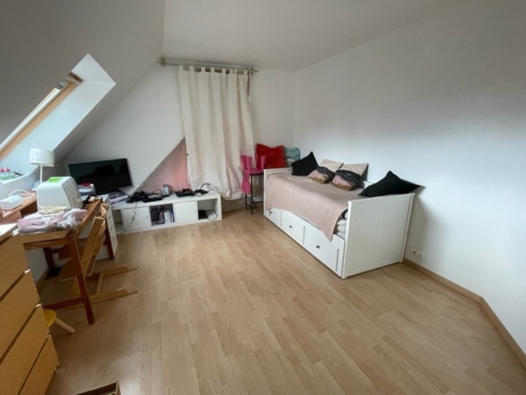 Notre chambre d'amis ( le lit peut accueillir 2 personnes)