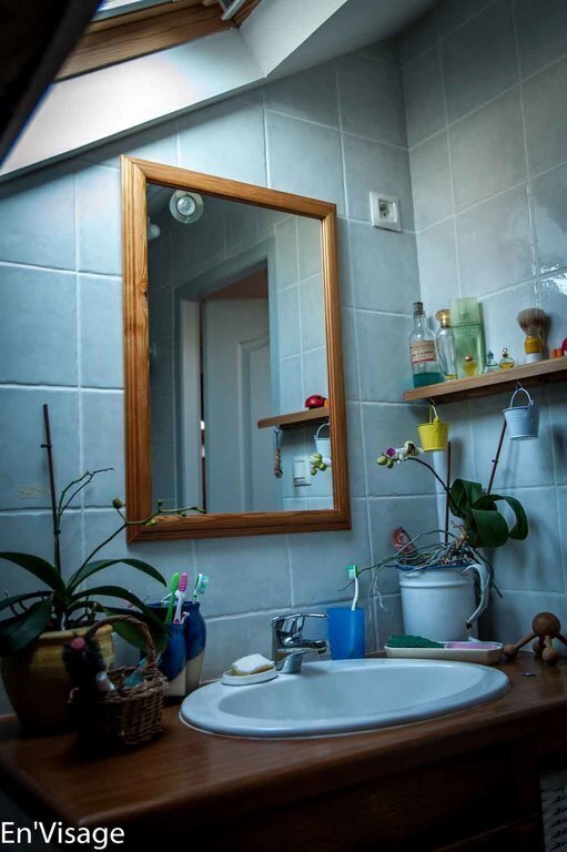 Salle de bain à l'etage