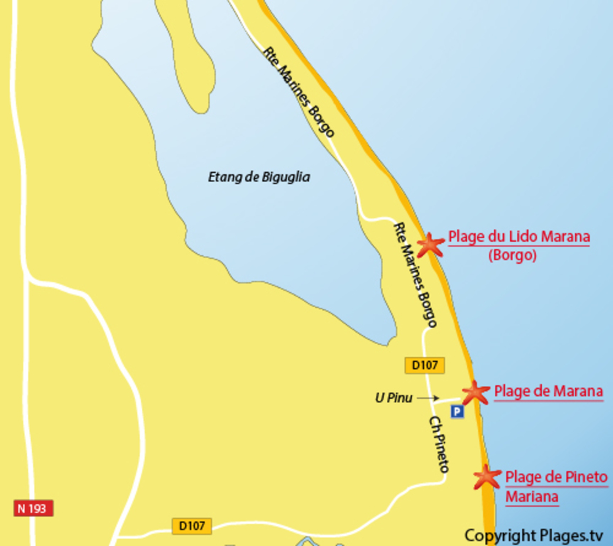 Les plages les plus proches