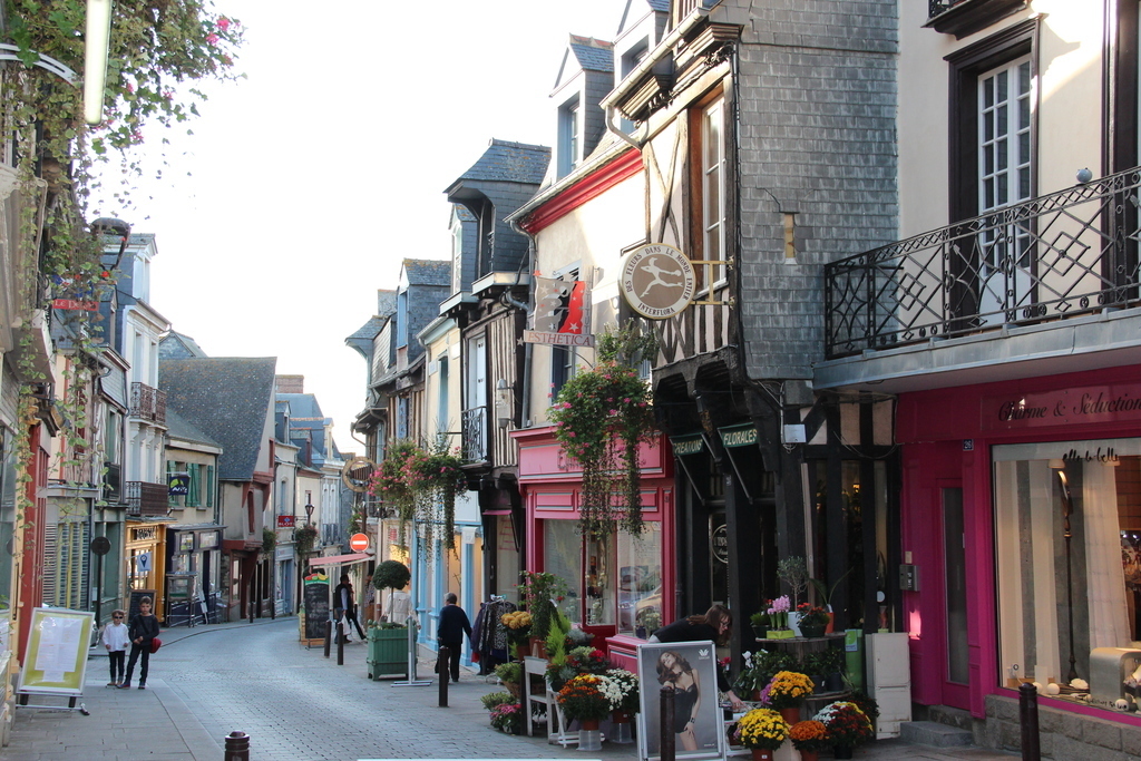 Medieval Rue de la Madelaine in Chateaugiron