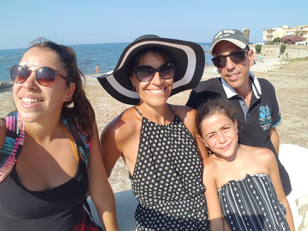 Us 4 in Sardinia, summer 2018