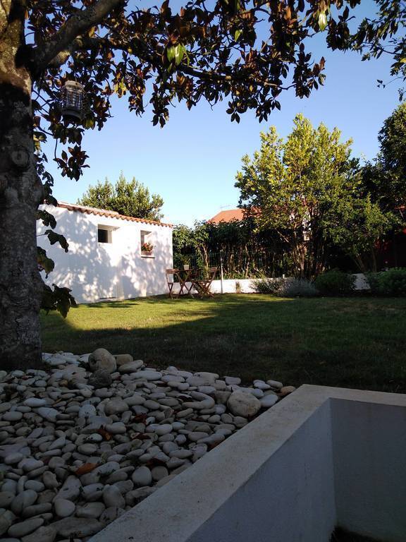 Une partie du jardin derrière la maison