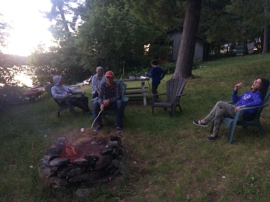With John and Cathie during our 2019 exchange in Canada