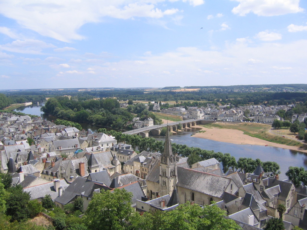 The medieval city of Chinon (45 min by car)