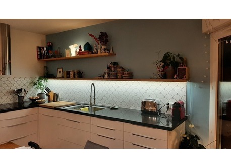 The main room (kitchen area)