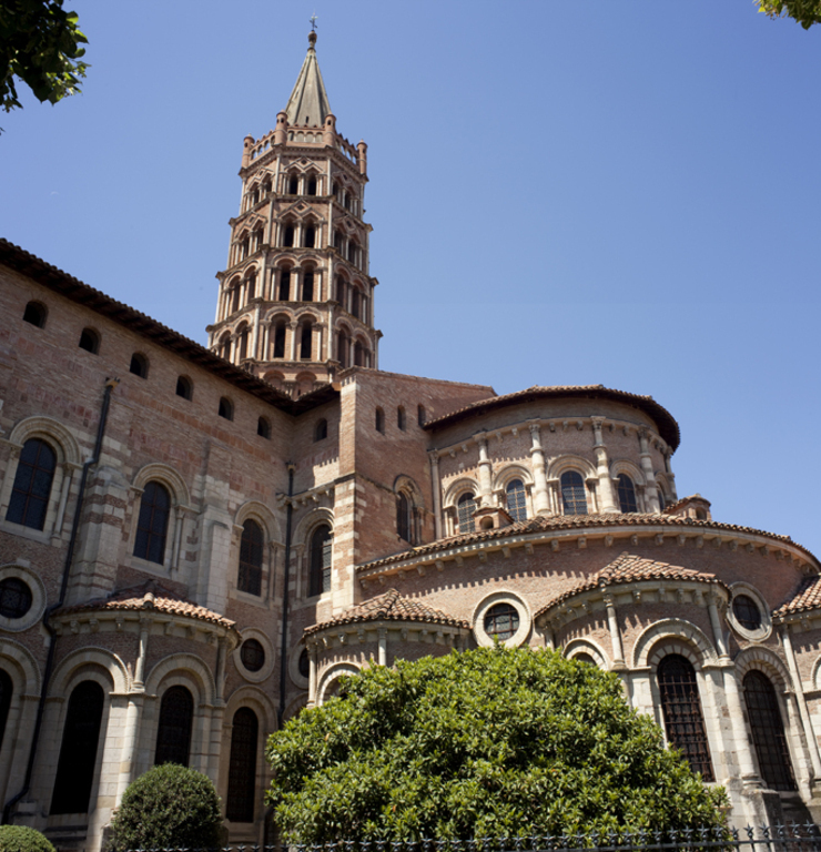 Toulouse : basilique Saint Sernin (10 min walk from home)