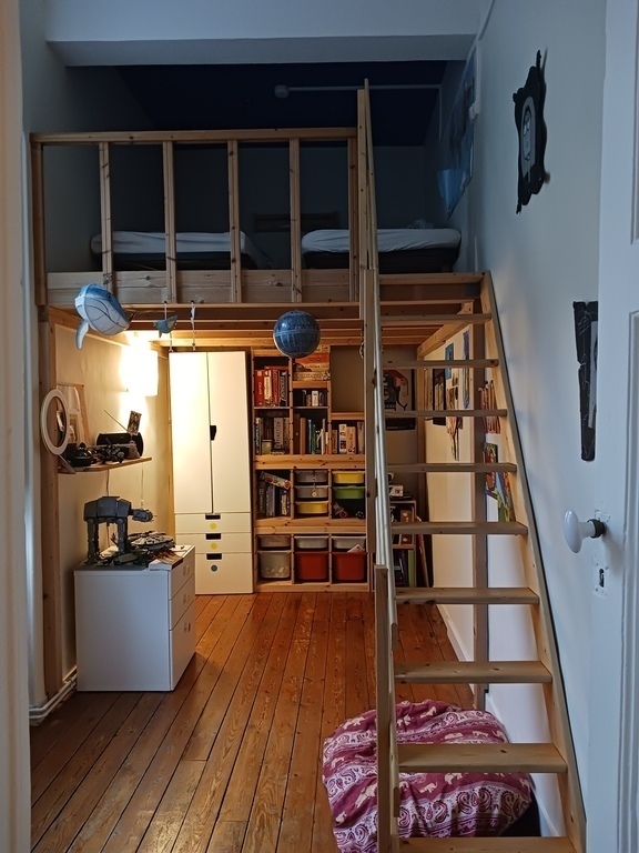 Our son's bedroom...