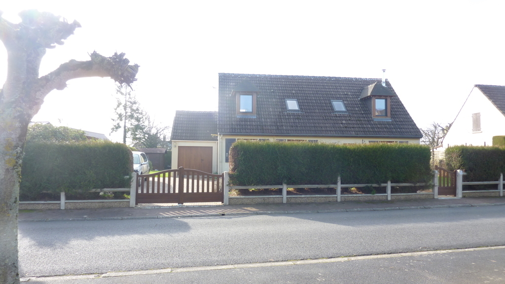 Maison vue de la rue