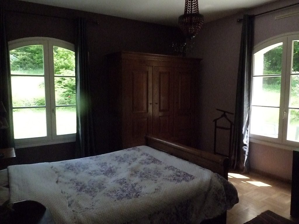 Bed room on the first floor.