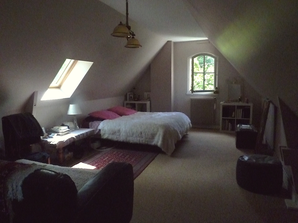 Bed room on the second floor.