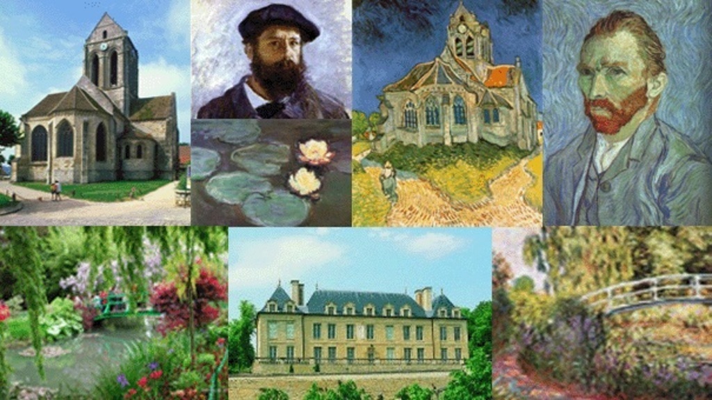 Auvers-sur-Oise, Van Gogh's " village", 15 minutes by car from home.
