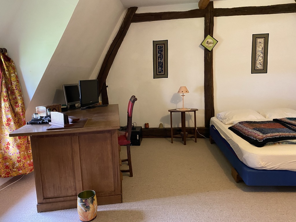 4th bedroom with single and double beds