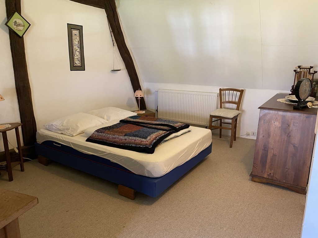 4th bedroom with single and double beds