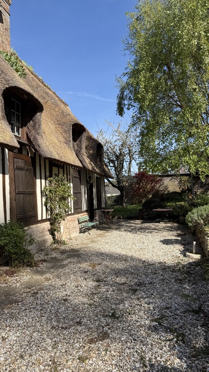 terrace and front door
