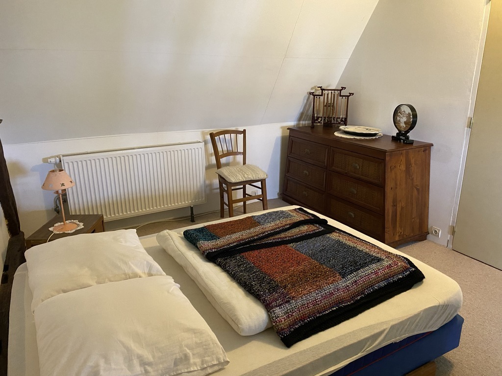 4th bedroom with single and double beds