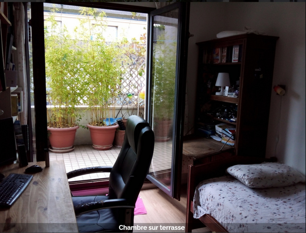 Chambre sur terrasse