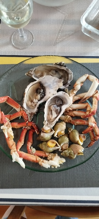 Our favourite meal! Bought from the Friday St Julien market.