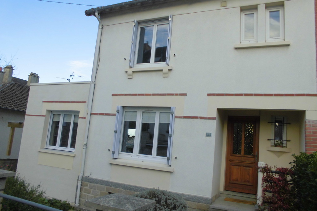 front door, view from the street