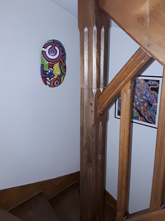 fine arts (!) in the staircase