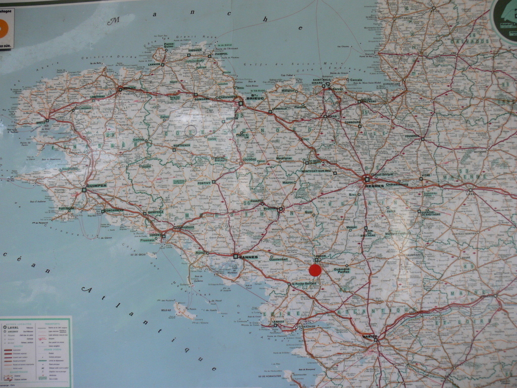 notre situation : le point rouge