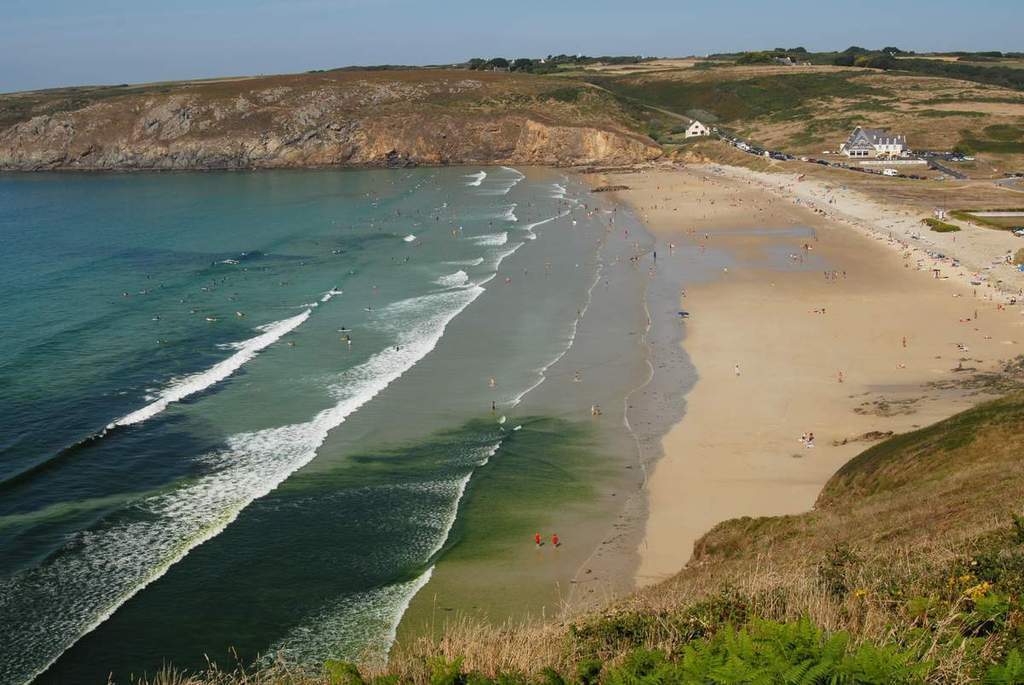 famous beach