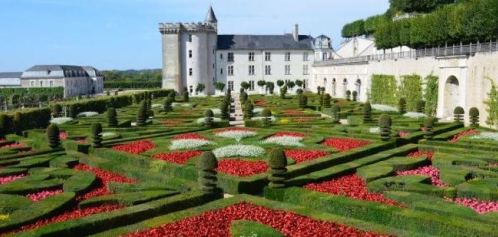 Castle and gardens of Villandry