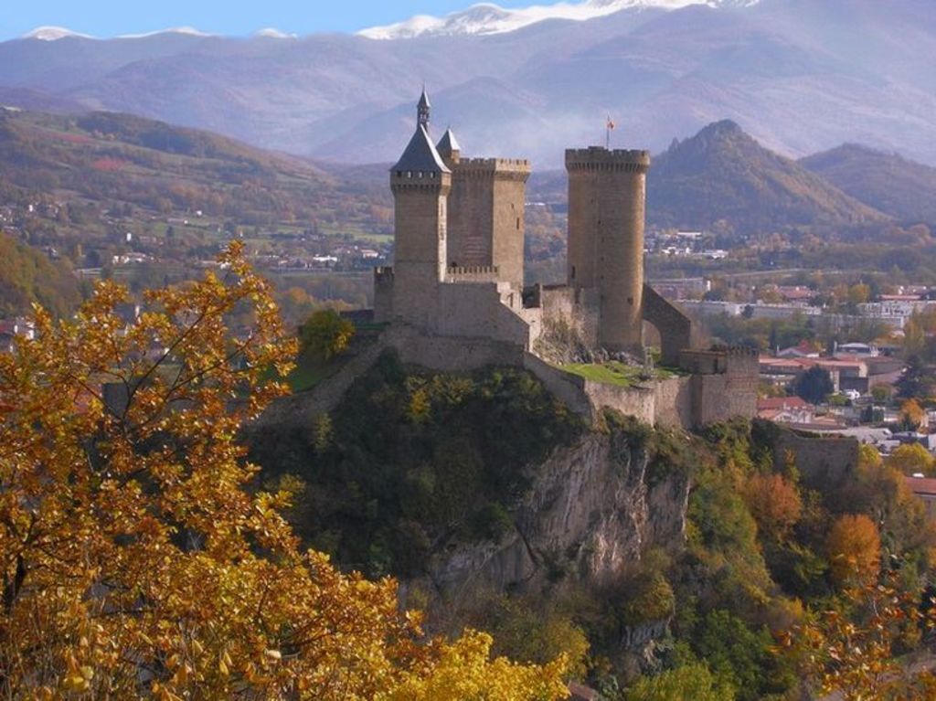Foix the castle (Ariège-Pyrénées) 1h15