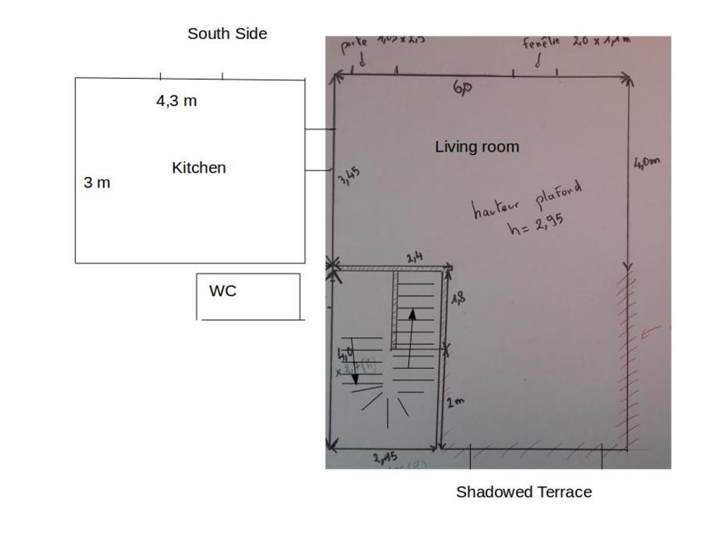 Ground floor drawing.