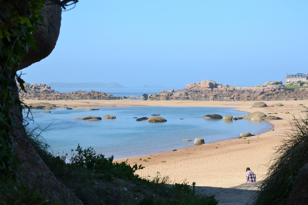 Ploumanach et la Cote de granite rose.
