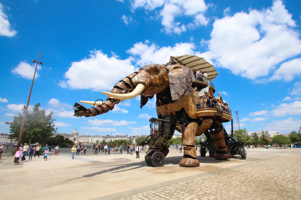 L'éléphant des Machines de l'Ile - Nantes /  The elephant of the Machines de l'Ile - Nantes
