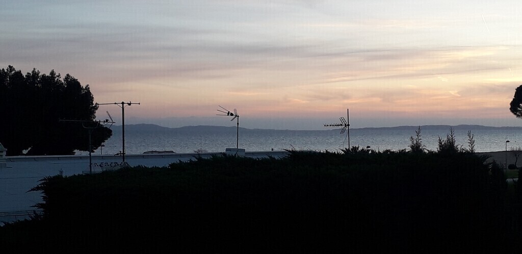 La vue mer de mon studio ! 