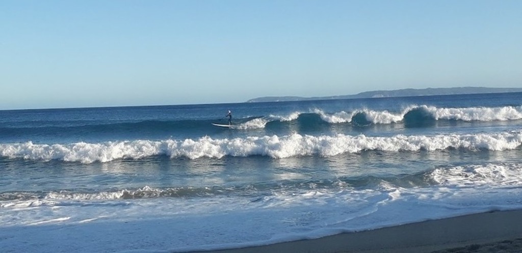 Vue depuis la plage Saint-Clair