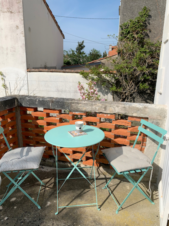 ready for tea time small terrace in the back