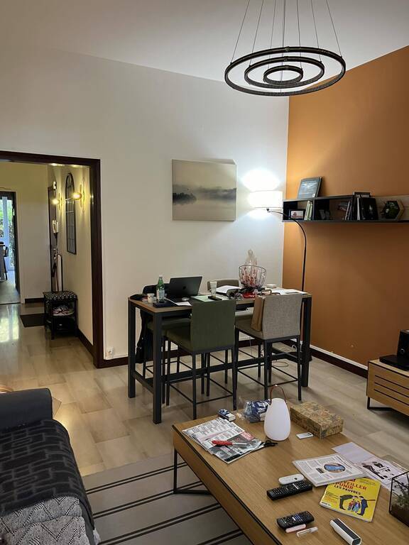 Living room from the bay window